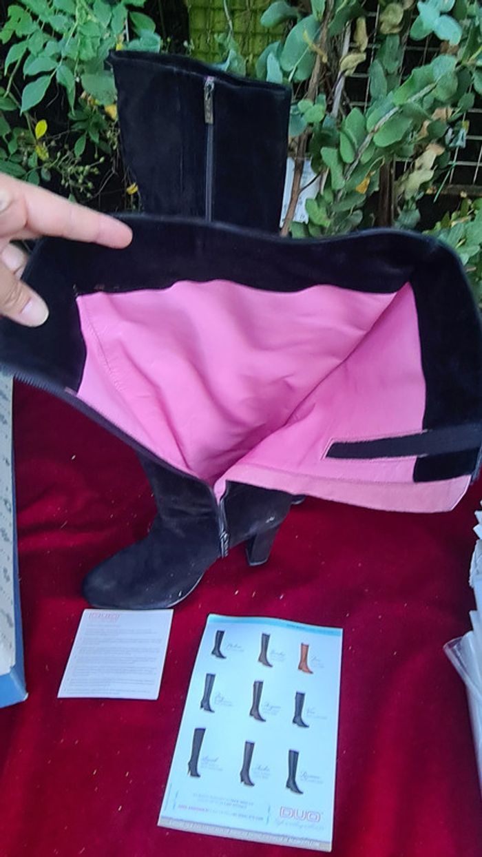 Botte Dain DUO T 39 spécial mollet large - photo numéro 8