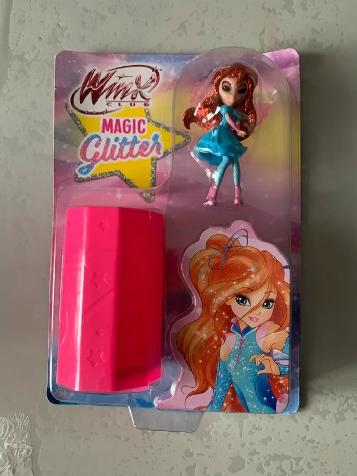 Winx Club – Figurine Magic Glitter Bloom (neuf sous blister)