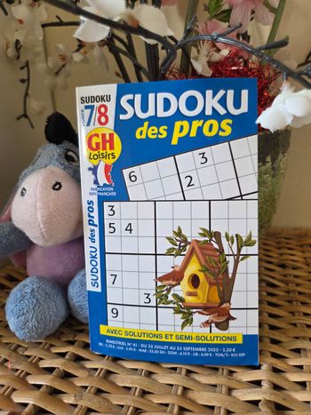 💜Sudoku des pro force 7/8