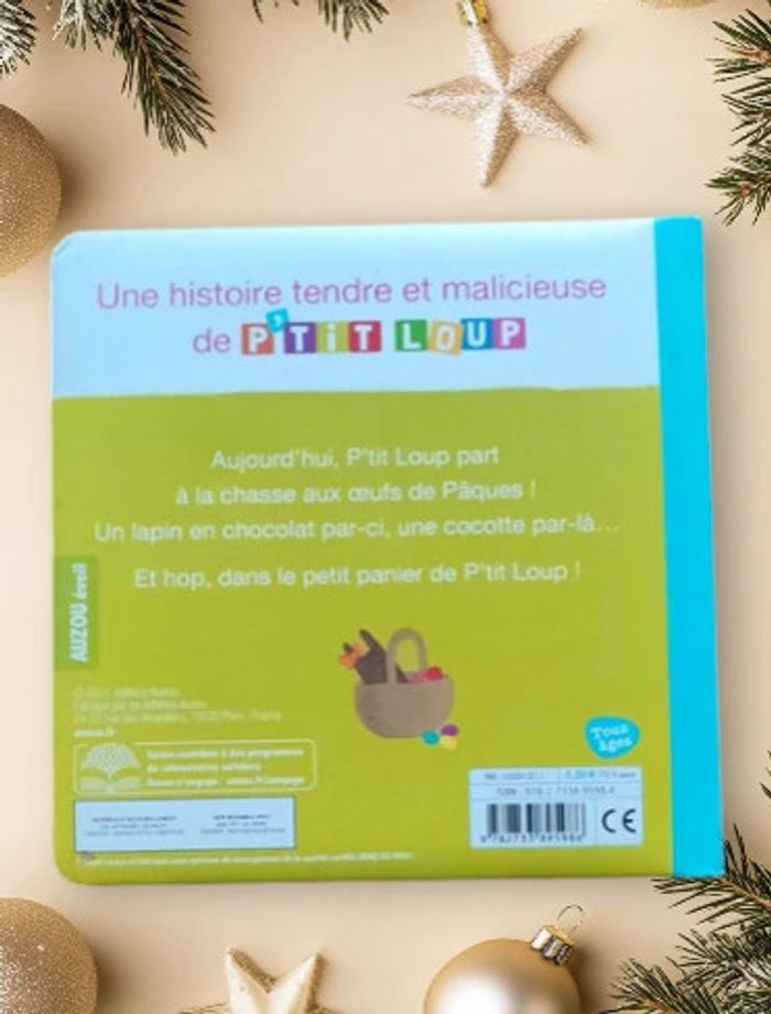 P'tit loup fête Pâques - photo numéro 2