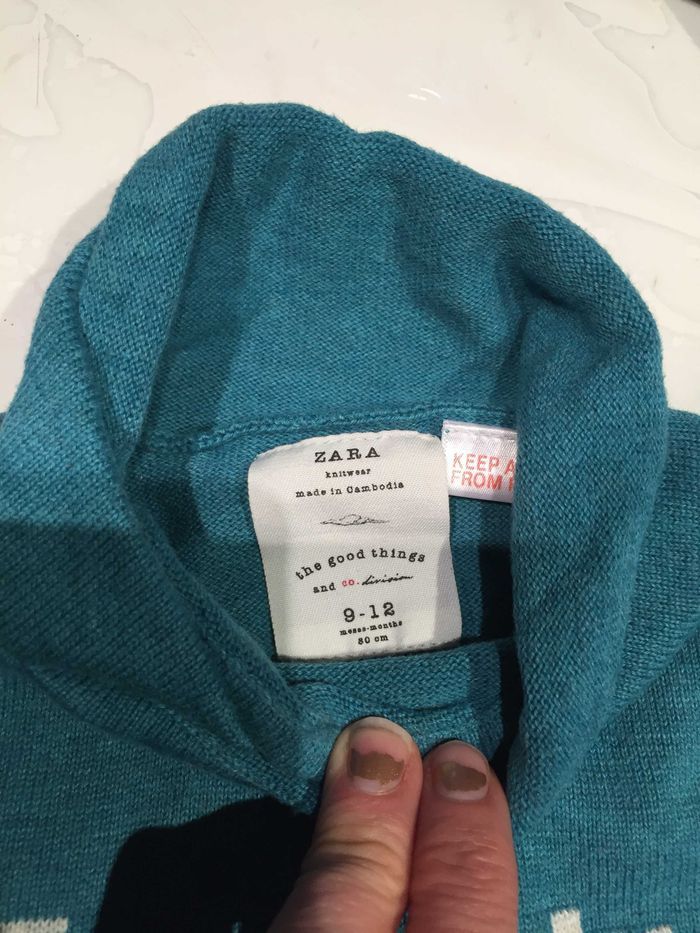 Pull zara 9/12mois - photo numéro 4