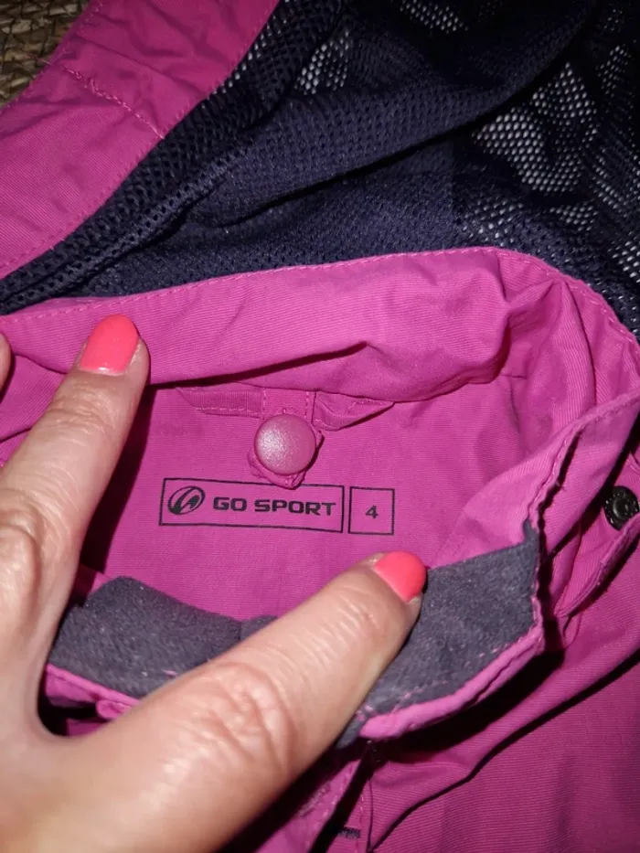 Joli manteau go sport fille taille 4 ans - photo numéro 3