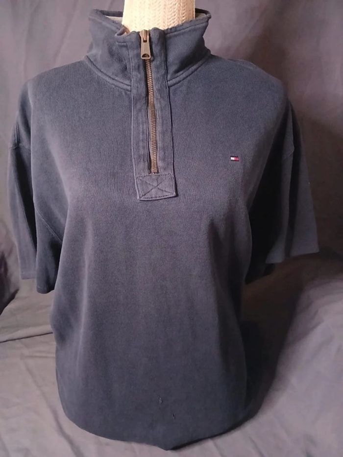 Cart Zip manche courte tommy hilfiger xl - photo numéro 2