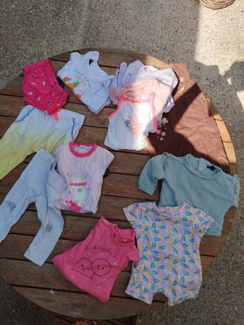 Lot 3 mois fille été