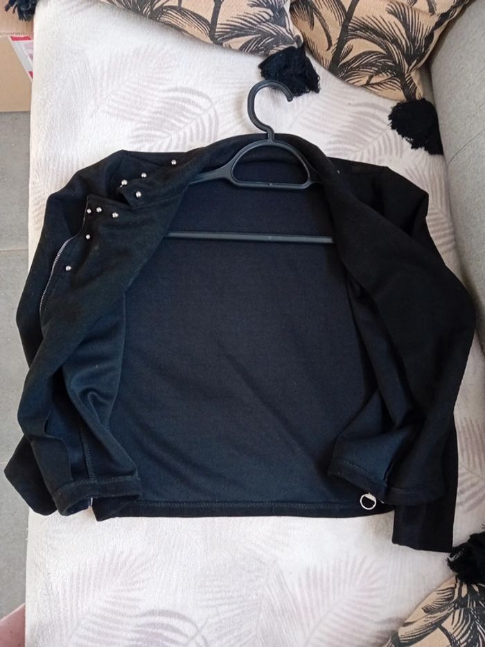 Veste Blazer Fille 14 ans Noir - photo numéro 3