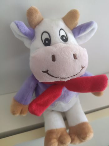 Peluche vache Milka