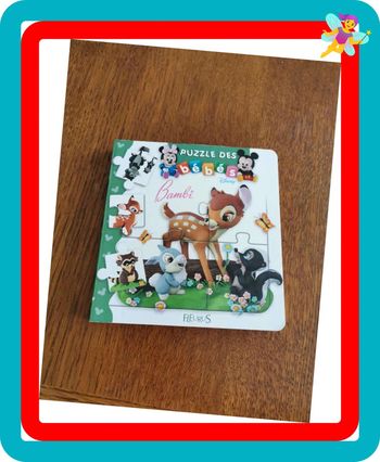 Livre puzzle disney