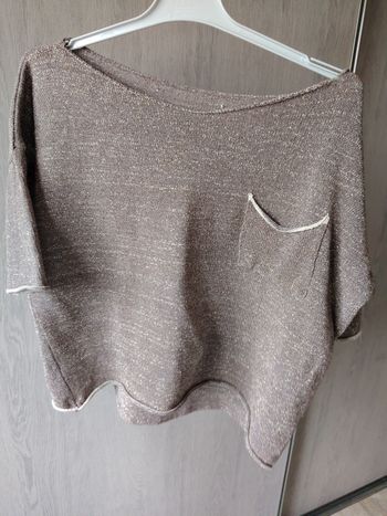 Très beauté top crop brillant