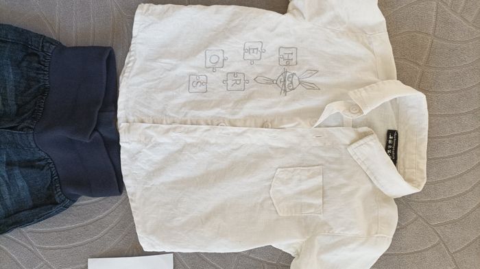 Chemise + pantalon jeans - photo numéro 3