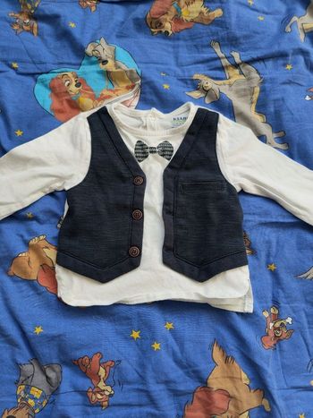 Tee-shirt long 12 mois