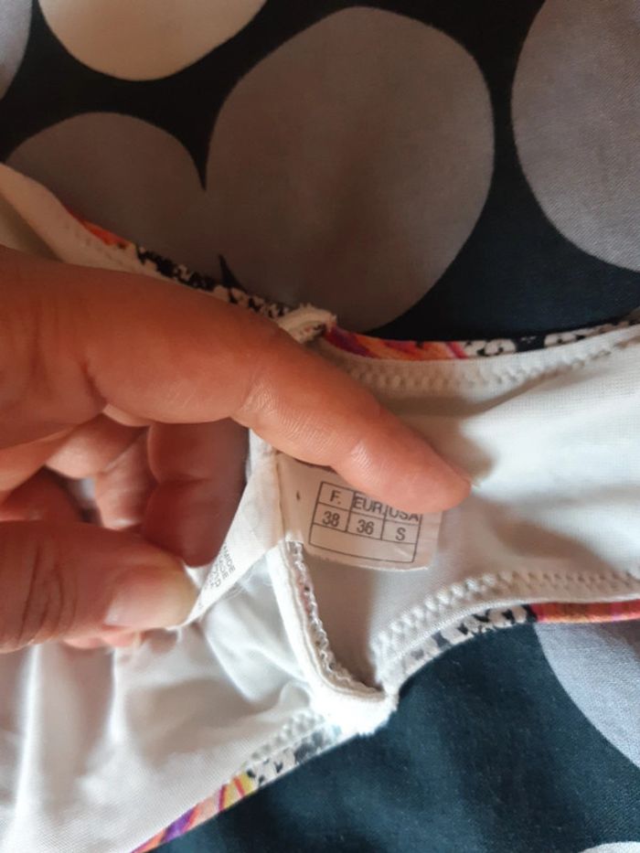 Maillot de bain 2 pièces femme 38 - photo numéro 9