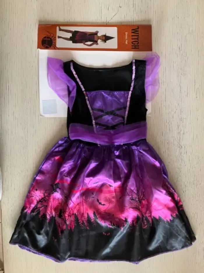 Robe Halloween - 3/4 ans