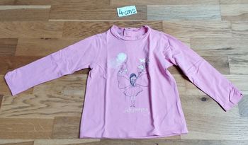 T-shirt fille 4 ans