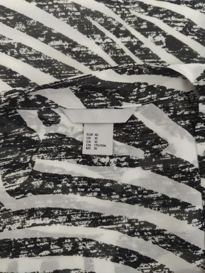 Débardeur zébré - photo numéro 5