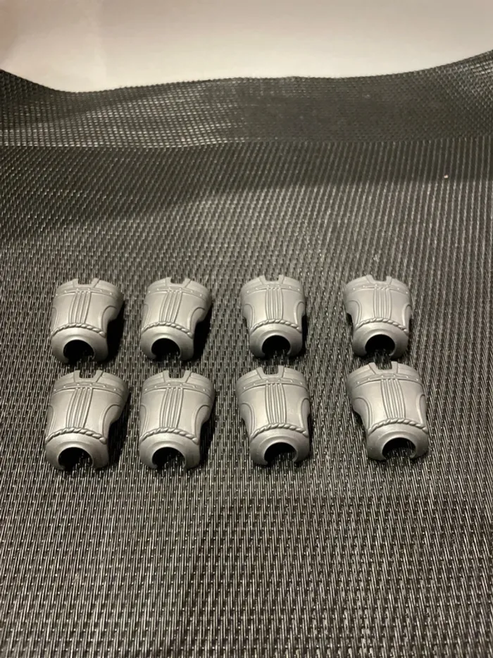 Playmobil lot 8 plastrons armures chevalier 3030 3123 3287 3891 4177 4441 5805 moyen âge - photo numéro 2