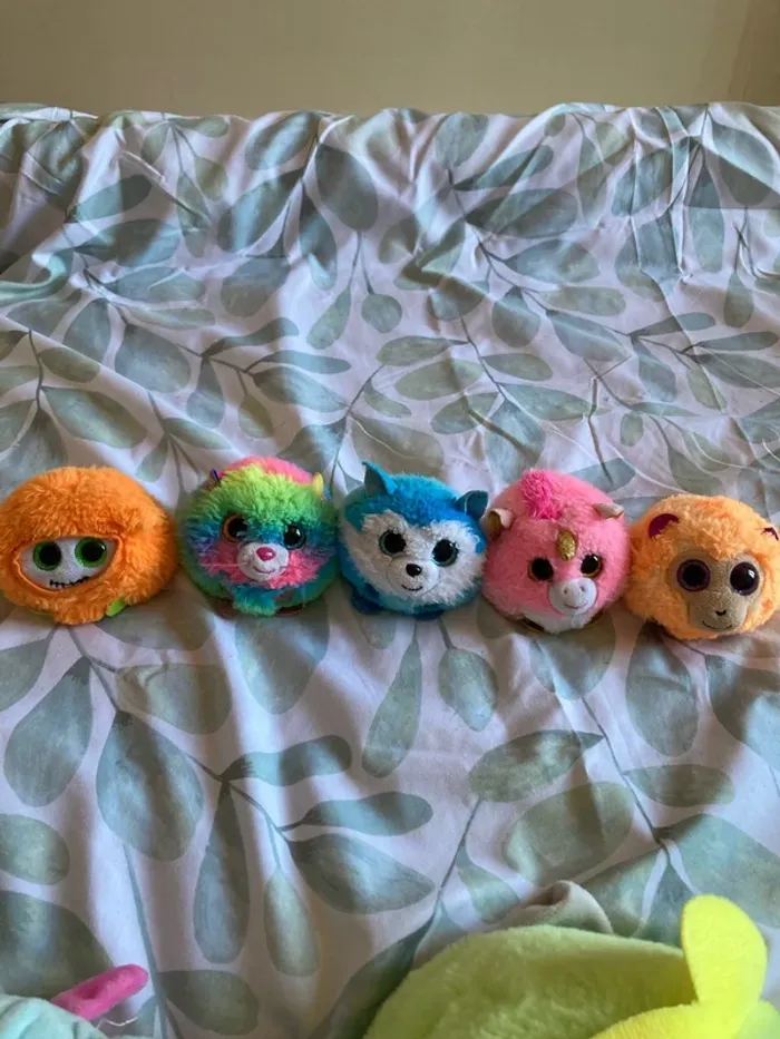 Lot de peluches ty mini