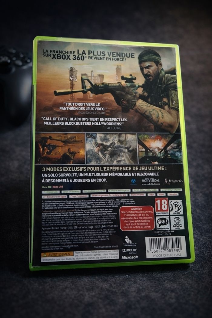 🎮 Call of Duty: Black Ops – Xbox 360 - photo numéro 2