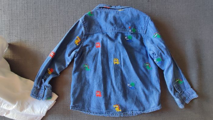 Lot chemises garçon Vertbaudet/du pareil au même - photo numéro 5