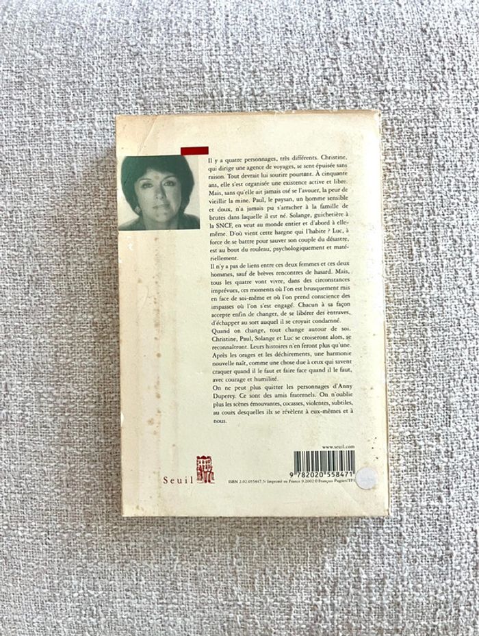 Allons voir plus loin, veux-tu ? Roman Livre d'Anny Duperey - Editions du Seuil - photo numéro 2