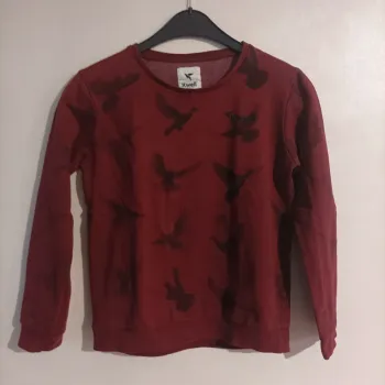Sweat Kwell motifs oiseaux 12 ans