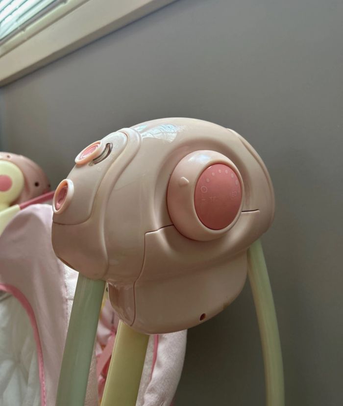 Balancelle bébé rose - photo numéro 7