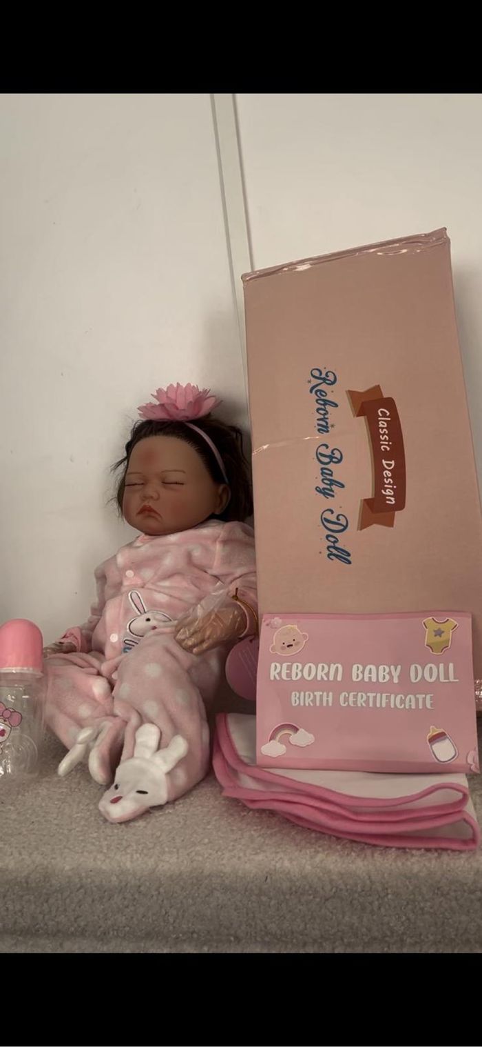 Poupée poupon reborn fille - photo numéro 4