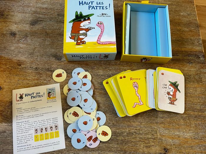 Jeu haut les pattes