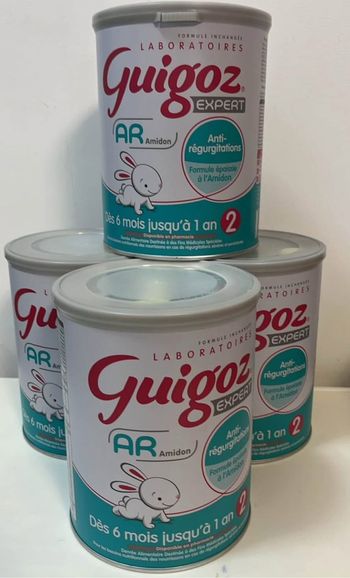 Guigoz EXPERT AR formule épaissie à l’Amidon deuxième âge dès 6 - 1 an