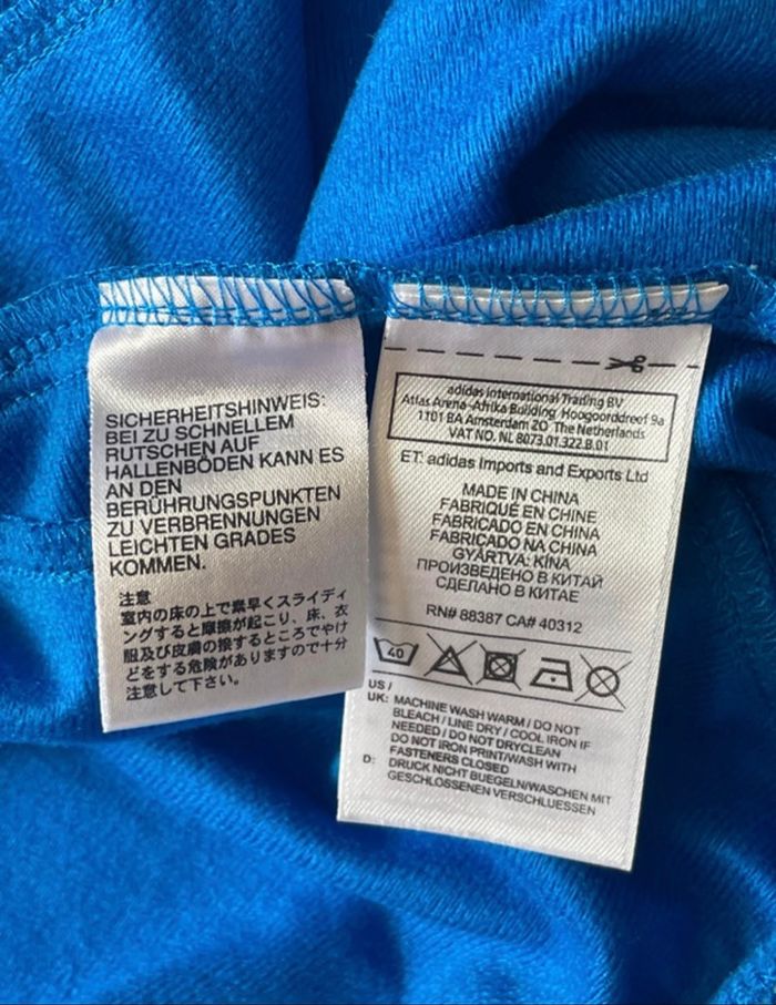 Hait de survêtement zippé Adidas - photo numéro 4