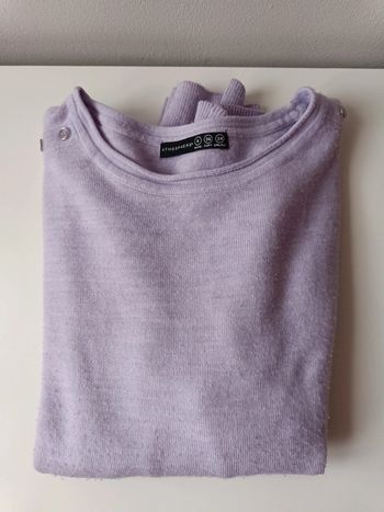 Pull mauve femme
