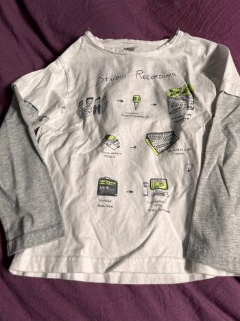 T shirt manches longues garçon 6 ans la compagnie des petits LCDP