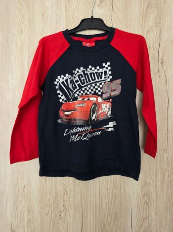 TEE-SHIRT MANCHE LONGUE DISNEY PIXAR THE CARS  TAILLE 4ANS