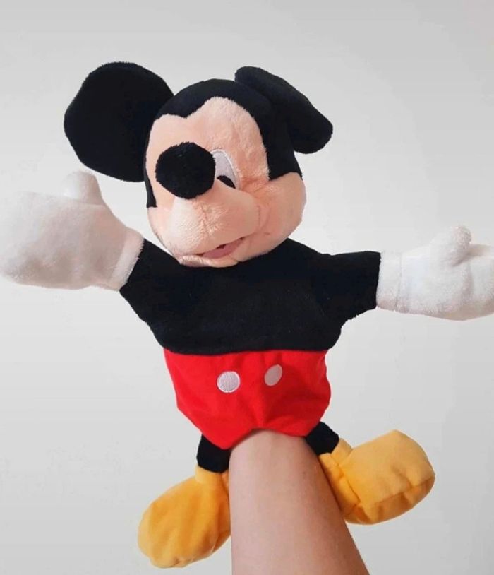 Peluche marionnette mickey disney nicotoy - photo numéro 2