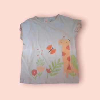 💫 Tshirt tex baby taille 6 mois 🩷