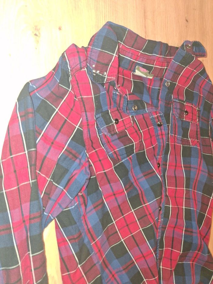 Chemise à carreaux 12 ans Bilook - photo numéro 3