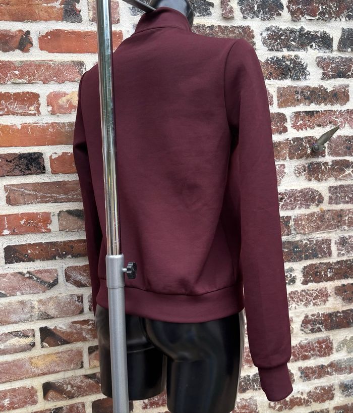 ❤️ Veste zippée bordeaux – T36 – Kiabi - photo numéro 2