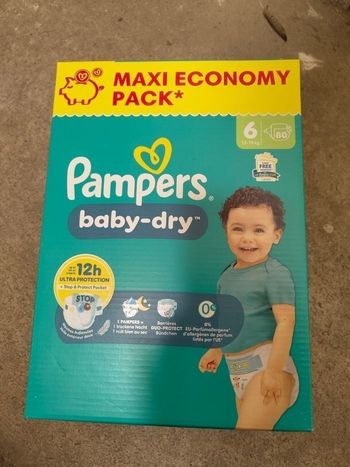 Pampers taille 6