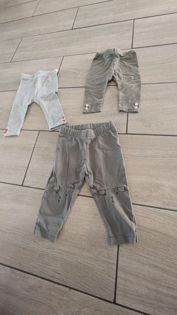Lot legging 6 mois