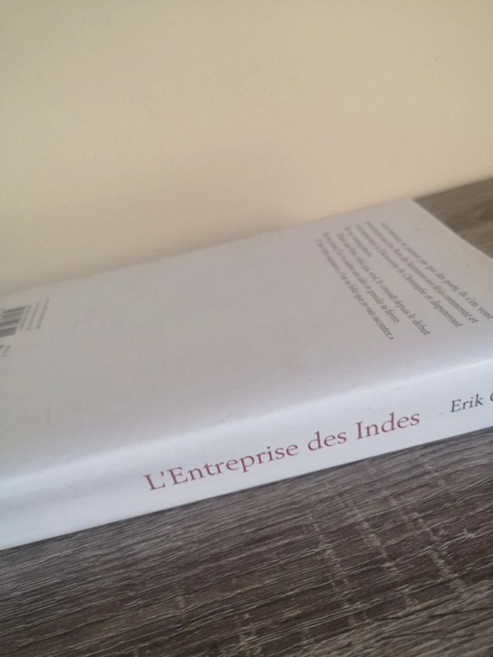 Livre broché historique L'entreprise des Indes de Erik Orsenna - photo numéro 3
