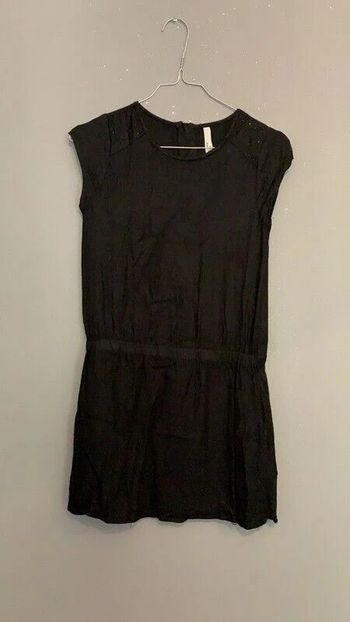 Robe noire avec poches Miss Avant Première T12 ans ou TXS