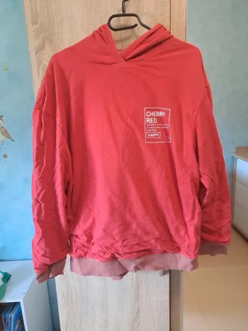 Sweat à capuche 2 en 1 réversible