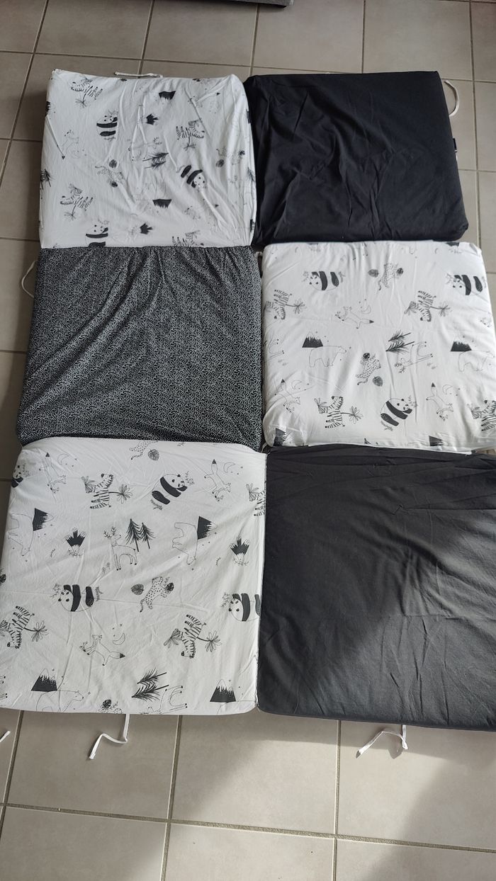 Tapis d’éveil Orchestra – 6 carrés – Très bon état - photo numéro 2