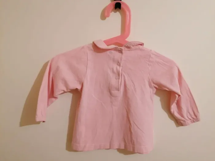 Lot tee-shirt fille manches longues 6 mois gémo - photo numéro 10
