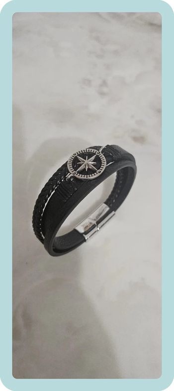 Bracelet en cuir pour hommes