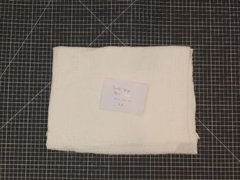 Coupon - Double gaze blanche