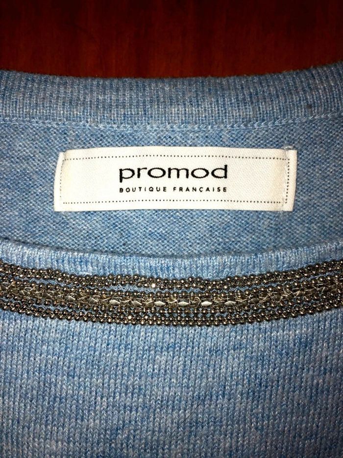 Pull bleu 38/40 Promod - photo numéro 2