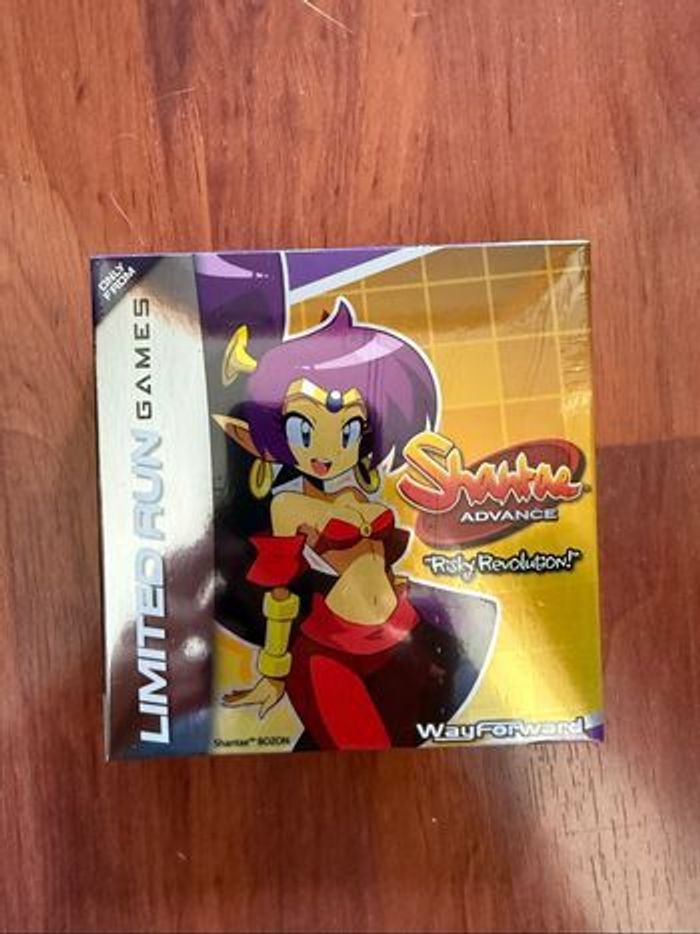 Shantae Advance Risky Revolution Jeu Nintendo GBA GameBoy Advance variant rouge NEUF sous blister Limited Run