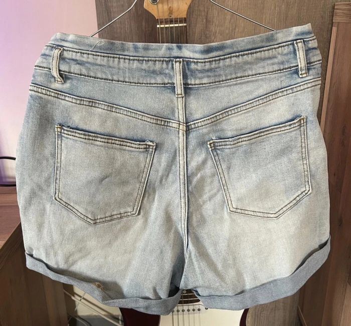 Short jeans délavé femme Pimkie - photo numéro 2