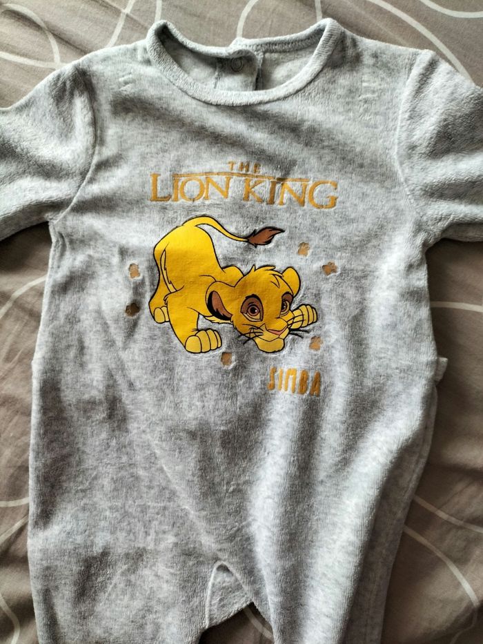 Pyjama Roi lion 3 mois - photo numéro 2