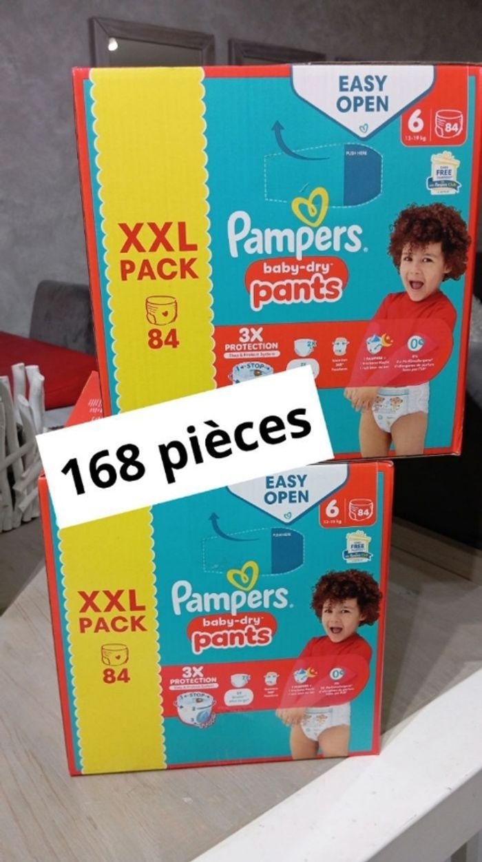 Pack l Pampers   tailles et ref au choix neuf jamais ouvert - photo numéro 7